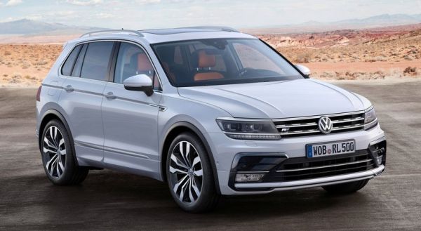 2016 VW Tiguan front angle