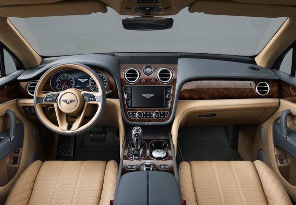 2017 Bentley Bentayga interior