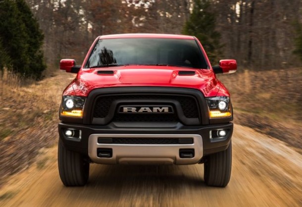 2017 Dodge Rampage front angle