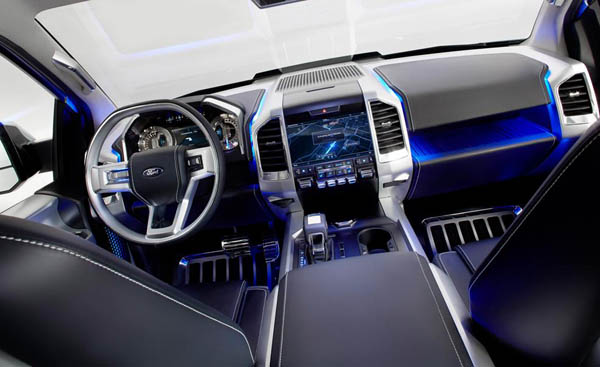 2017 Ford Atlas interior