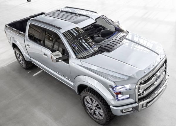 2017 Ford Atlas roof