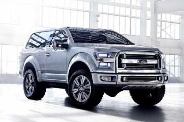 2017 Ford Bronco front view