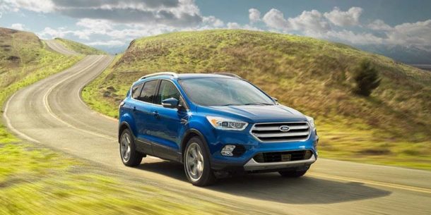 2017 Ford Escape blue