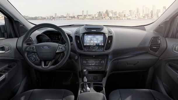 2017 Ford Escape interior front view