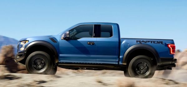 2017 Ford F-150 Raptor side