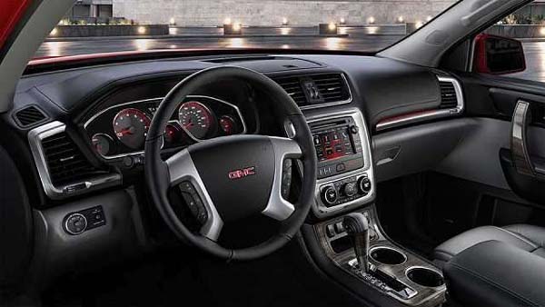 2017 GMC Acadia interior