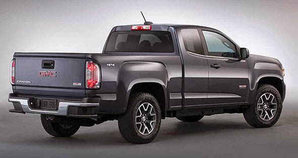 2017 GMC Canyon back