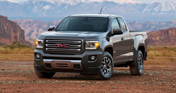 2017 GMC Canyon front