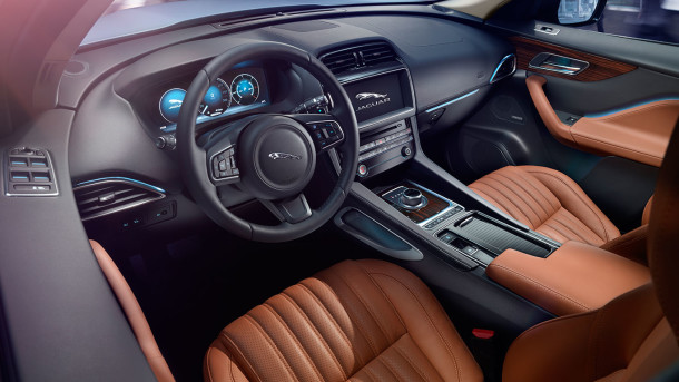 2017 Jaguar F-Pace Interior Front