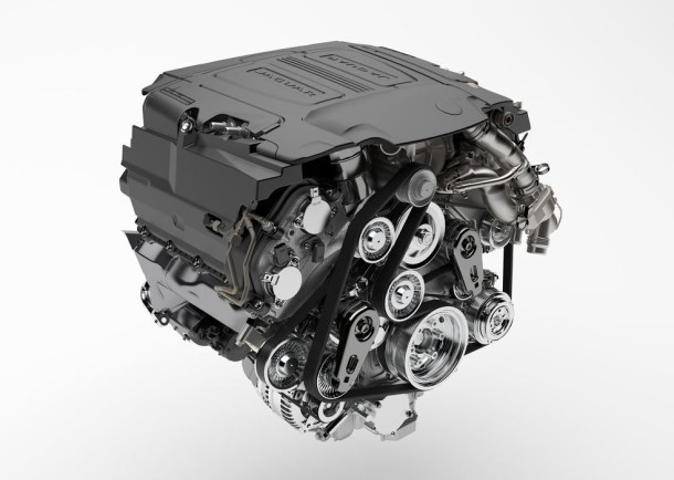 2017 Jaguar F-Pace engine