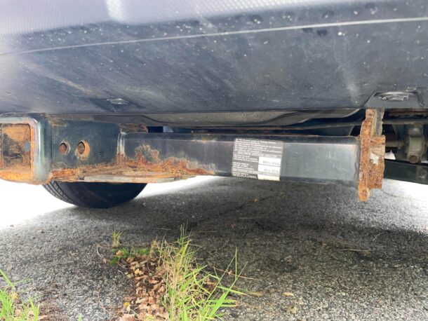 Hitch Rust or Damage to Mounting Points-min
