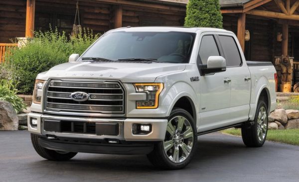 exterior 2016 Ford F-150 Limited front angle