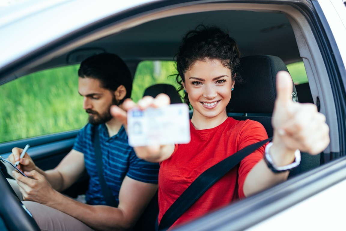 Driving Age By State Suv Trucks 2024   Woman Successfully Passed Driving School Test 